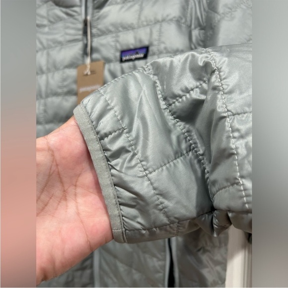 Patagonia Men's XXL Nano Puff Jacket Sleet Green Grey NWT Gray Puffer Puffy - Picture 5 of 11